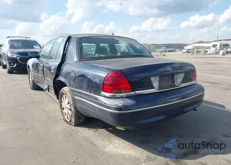 2003 Ford Crown Victoria Lx from USA, damaged, VIN 2FAFP74WX3X126391